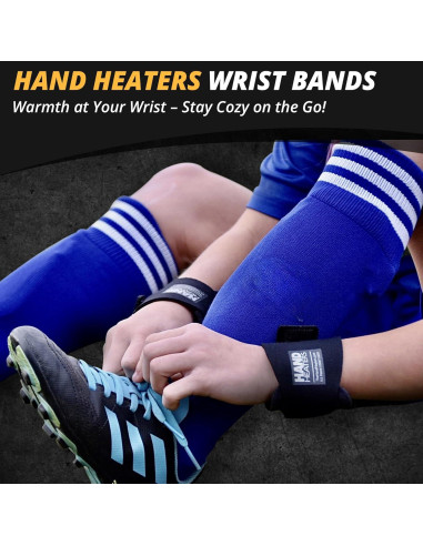 Muñequera Calentadora T Built con 4 Calentadores Desechables