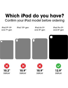 Funda OtterBox Defender para iPad Pro 12.9" - Negro, Resistente 2