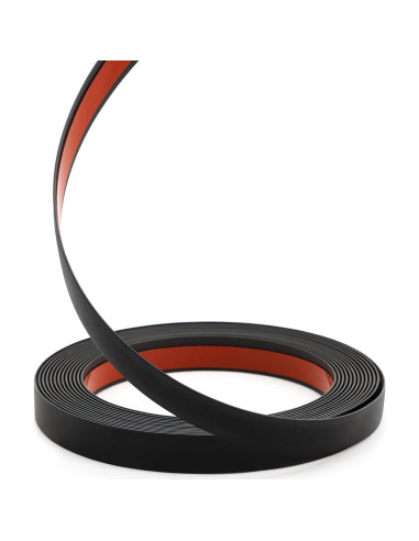 Bisel de Espejo Negro Autoadhesivo 1.27cm x 5m SHUANGQI