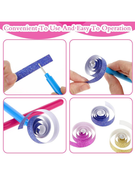 Kit de herramientas de quilling Lusofie 4 piezas manualidades