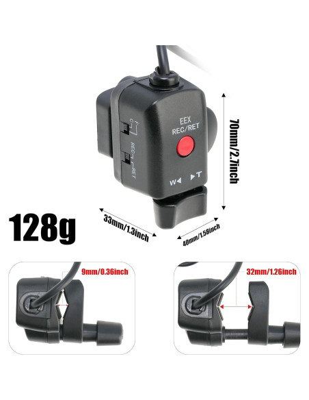 Control Remoto de Zoom Fotga para Camcorder Sony 8 Pines