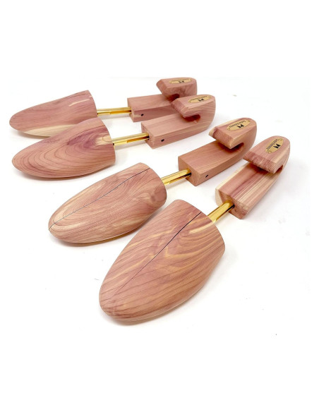 Zapatos de Madera de Cedro Elementos - Paquete de 2 Mediano Zapatos de Madera de Cedro Elementos - Paquete de 2 Mediano