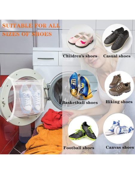 Bolsa de Secado para Zapatillas Jonnick - Malla Ajustable 39.9 cm