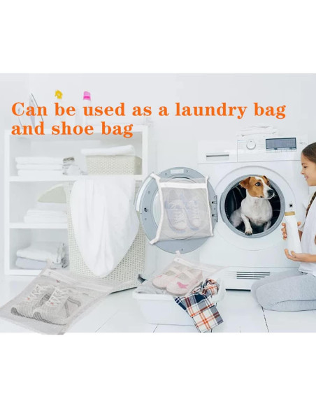 Bolsa de Secado para Zapatillas Jonnick - Malla Ajustable 39.9 cm