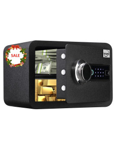 Caja Fuerte Biométrica Tenamic TC25 0.85 Pies Cúbicos Acero