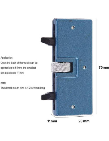 Abridor de Caja de Reloj Ajustable Acfun - Herramienta Profesional