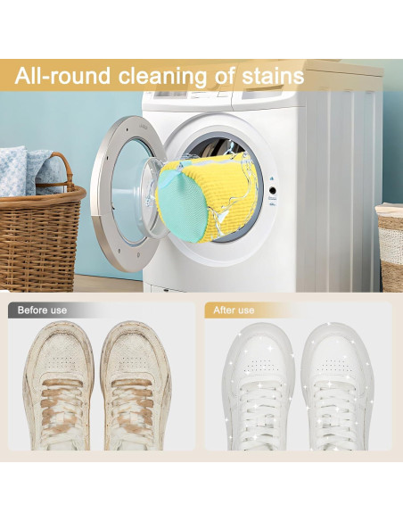 Bolsa de Lavado de Zapatos Xan Concept 2 Pcs Amarillo