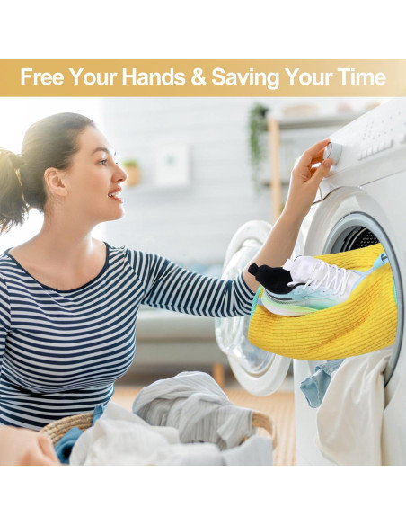 Bolsa de Lavado de Zapatos Xan Concept 2 Pcs Amarillo