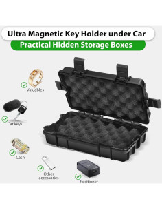 Caja Magnética para Llaves JINGTAO88 - Impermeable y Segura 2