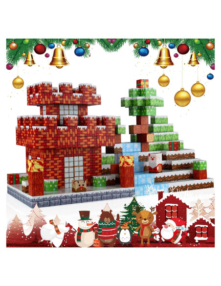 Bloques Magnéticos 100PCS QCCX Juguetes Educativos 3 a 10 Años