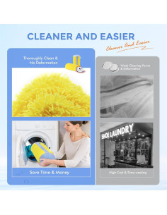 Bolsa de Lavado de Zapatos Teletrogy Amarilla 2 Pcs 33cm 2