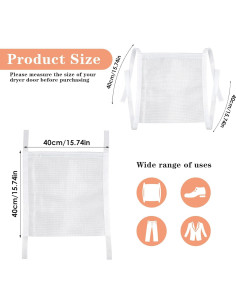 Bolsas de Lavado de Zapatos WY LIGHTING LEVEL - 2 Piezas 40x40 cm 2