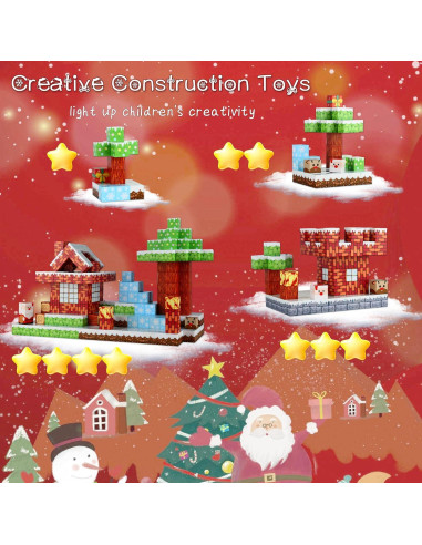 Bloques Magnéticos 100PCS QCCX Juguetes Educativos 3 a 10 Años