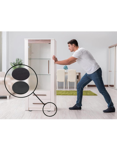 Deslizadores de Muebles Slipstick GorillaSliders 16 Piezas 89mm