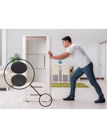 Deslizadores de Muebles Slipstick GorillaSliders 16 Piezas 89mm