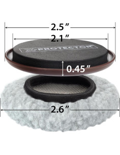 Deslizadores de Muebles X-PROTECTOR 8+8 Multi-Superficie 6.35 cm 2