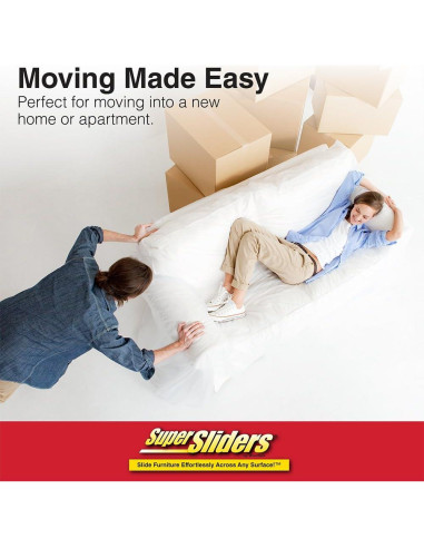 Deslizadores Reutilizables Waxman 52 Piezas para Muebles