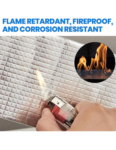 Cinta Butílica Impermeable ADHES 5cm x 5m para Reparaciones