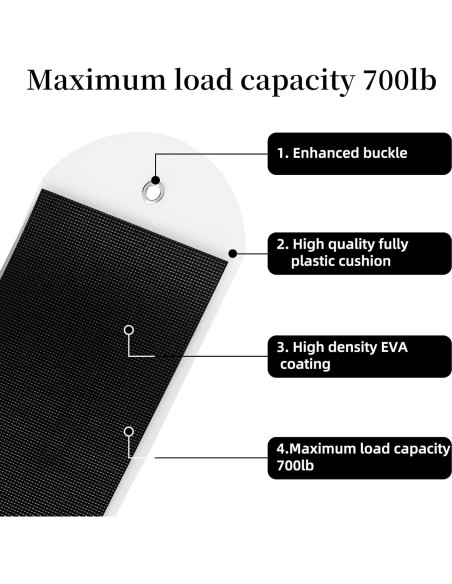 Deslizadores de Muebles Yunihome 0.76m - Capacidad 299kg, 2 Unidades Deslizadores de Muebles Yunihome 0.76m - Capacidad 299kg, 2 Unidades