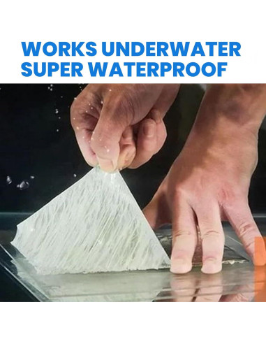 Cinta Butílica Impermeable ADHES 5cm x 5m para Reparaciones