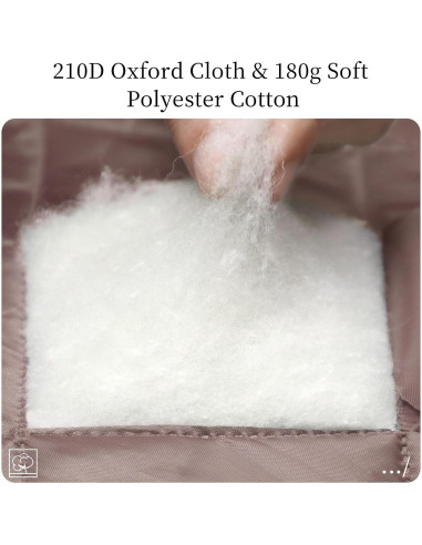 Cortina de Puerta Térmica Aislante JUJIBL 99x211 cm Marrón