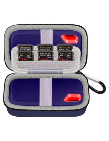 Funda de Almacenamiento para SSD SanDisk 1TB 2TB 4TB - Azul