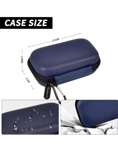 Funda de Almacenamiento para SSD SanDisk 1TB 2TB 4TB - Azul