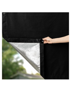 Cortina Blackout Oxdigi 38.1 x 74.9 cm con Ventosas Aislante