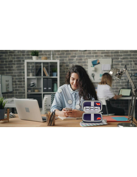 Funda de Almacenamiento para SSD SanDisk 1TB 2TB 4TB - Azul