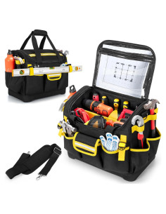 Bolsa Organizadora de Herramientas Trahzia 38.9x22.9x32cm Negra