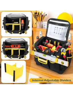 Bolsa Organizadora de Herramientas Trahzia 38.9x22.9x32cm Negra 2