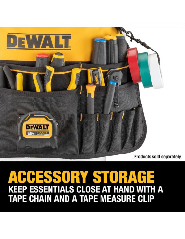 Organizador de Herramientas DEWALT 37 Bolsillos para Cubo 19L