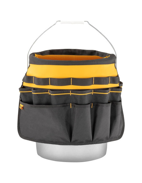 Organizador de Herramientas DEWALT 37 Bolsillos para Cubo 19L Organizador de Herramientas DEWALT 37 Bolsillos para Cubo 19L