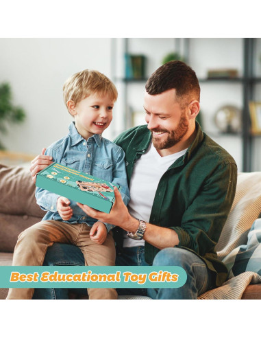 Juguetes Montessori Wooderma Set de Destornillador 3-5 Años