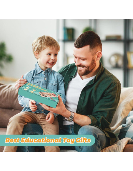 Juguetes Montessori Wooderma Set de Destornillador 3-5 Años