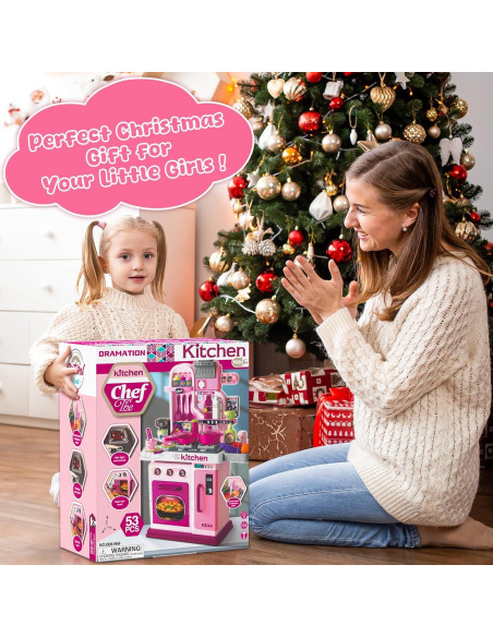 Juego de Cocina para Niños XIONG CHENG 68.8 cm Rosa Juego de Cocina para Niños XIONG CHENG 68.8 cm Rosa
