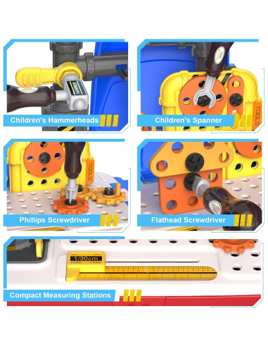 Juego de Herramientas Transformable FunMission 69 Piezas