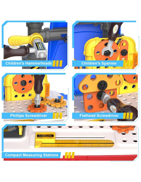 Juego de Herramientas Transformable FunMission 69 Piezas