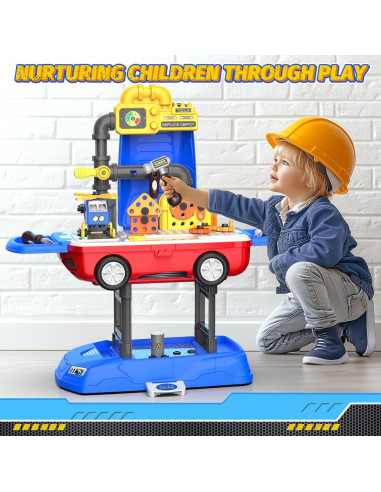 Juego de Herramientas Transformable FunMission 69 Piezas