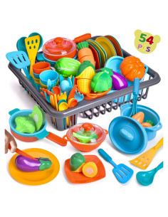 Set de Cocina de Juguete 54 Piezas Juguetes Divertidos