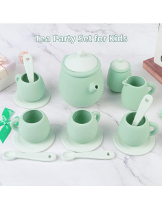 Juego de Té de Silicona MCGMITT 15 Piezas Libre de BPA 2