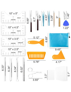 Juego de Herramientas de Deshierbe CLOYAN 33 Piezas para Manualidades 2