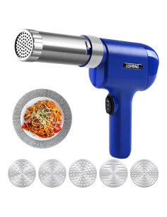 Máquina de Pasta Eléctrica Uspring 5 en 1 Azul Automática