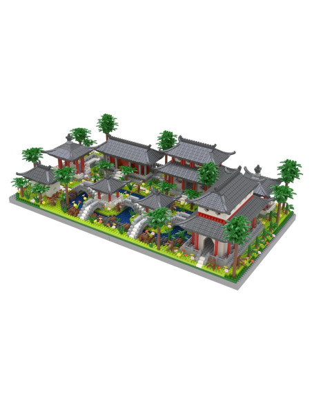 Conjunto Micro Bloques Jardín Suzhou Kadablk 3988 PCS