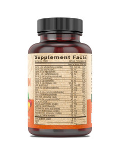 Suplemento Multivitamínico Vegano DEVA 90 Tabletas Sin Hierro 2