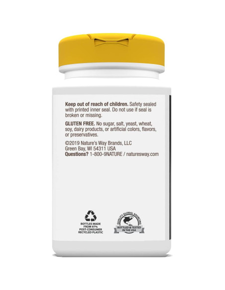 Complejo de Calcio, Magnesio y Vitamina D Nature's Way 100 Cápsulas