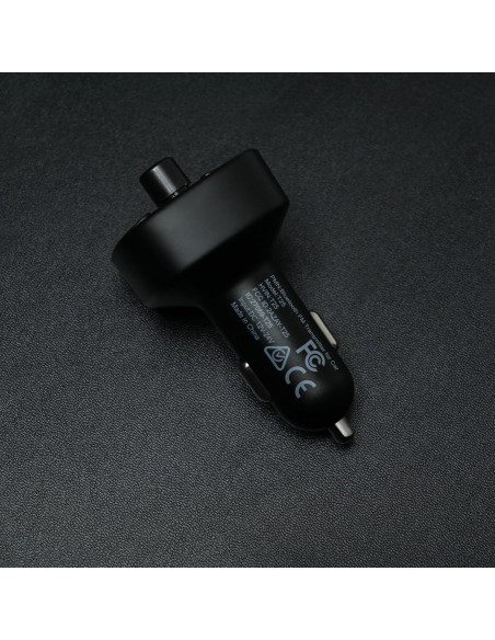 Transmisor FM Inalámbrico LENCENT T25 con Carga USB Doble