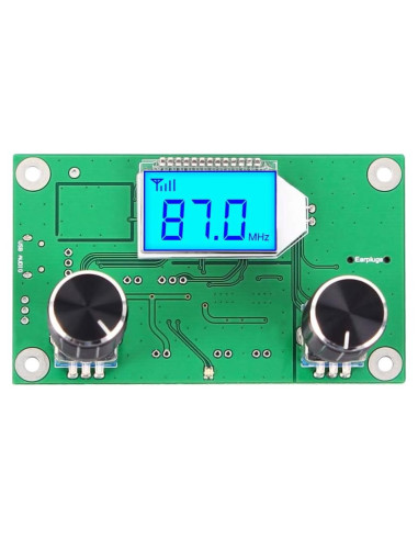 Módulo Receptor FM Digital ICStation Estéreo LCD 75x45mm