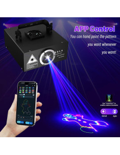 Proyector Láser de Animación 3D SALA con Control APP 2