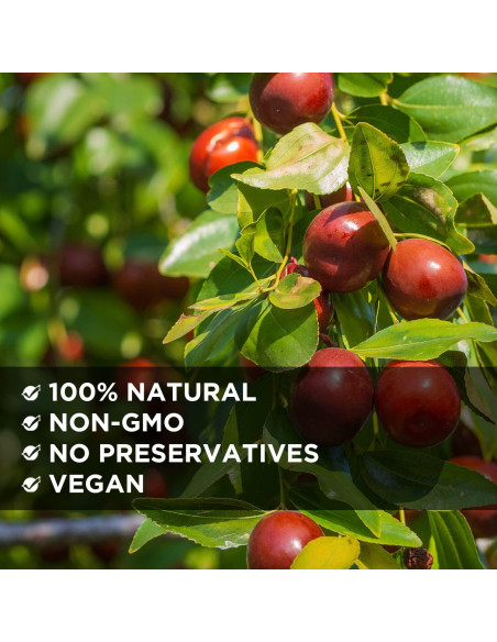 Dátil Rojo Jujube NESTLADY 454g - Snack Saludable 100% Natural